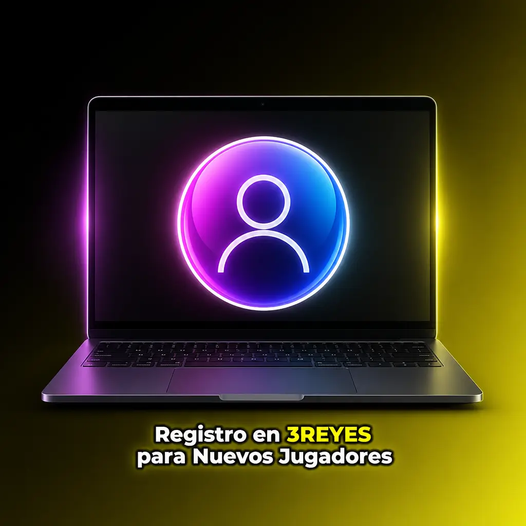 Pantalla de registro en 3REYES para nuevos jugadores